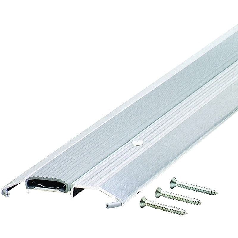 M-D 08102 Low Threshold, 36 in L, 3-3/4 in W, Aluminum