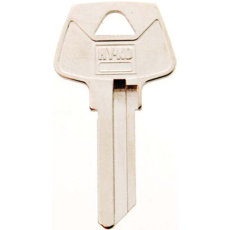 Hy-Ko 11010S16 Key Blank, Brass, Nickel, For: Sargent Cabinet, House Locks and Padlocks, S16 Key Number (Pack of 10)