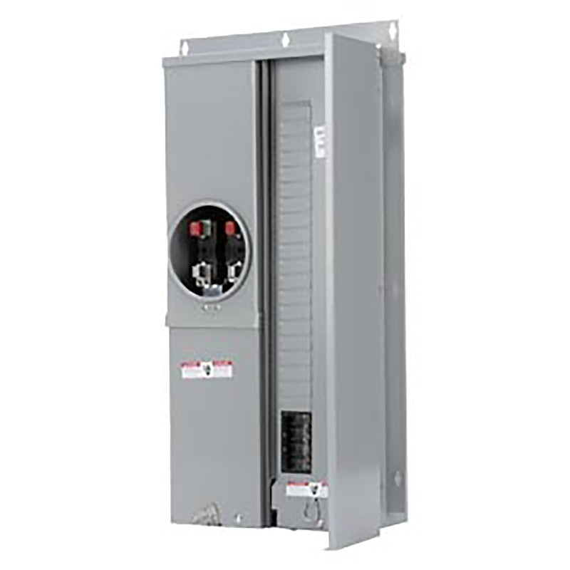 Siemens MC2040B1200EFC Meter Combination Load Center, 200 A, 20-Space, 4-Jaw, 40-Circuit, NEMA 3R Enclosure