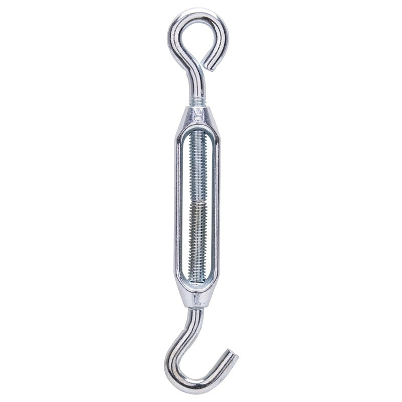 ProSource LR337 Turnbuckle, 5/16 in Thread, Hook, Eye, 9 in L Take-Up, Aluminum (Pack of 10)