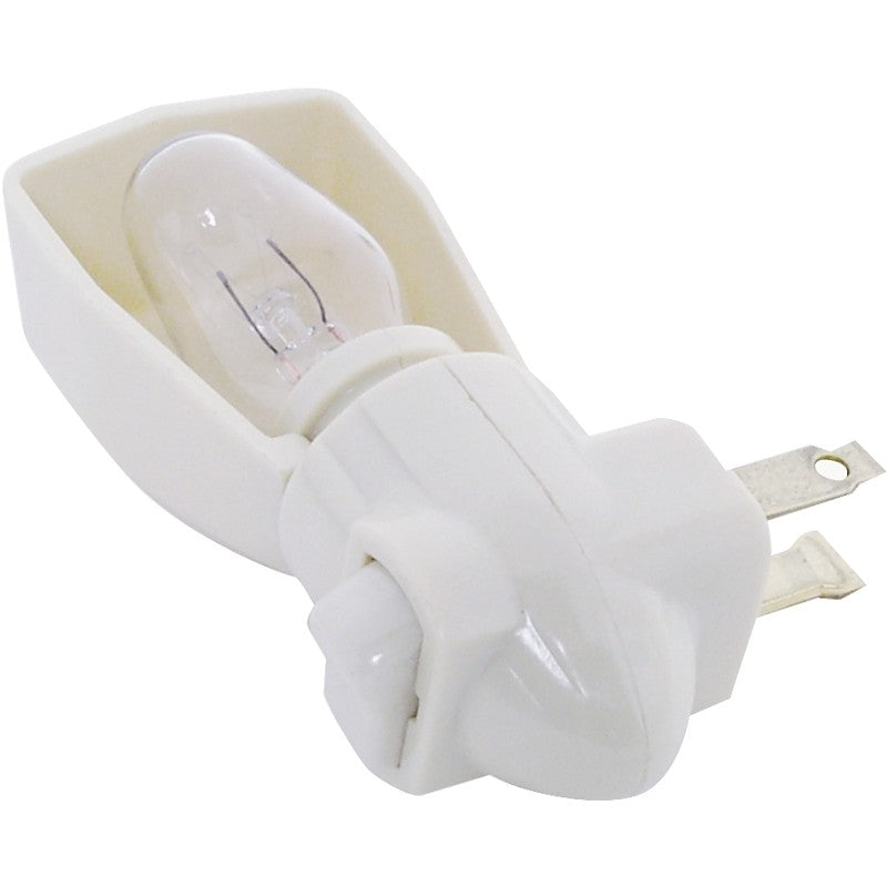 Eaton Wiring Devices BP850V Night Light, 15 A, 125 V, 4 W, Incandescent Lamp, Ivory Light, Plastic Fixture