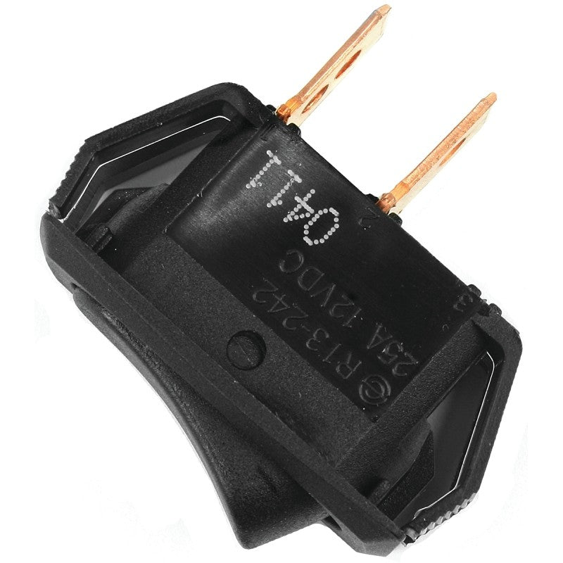 Jandorf 61169 Rocker Switch, 25 A, 12 VDC, SPST, Tab Terminal