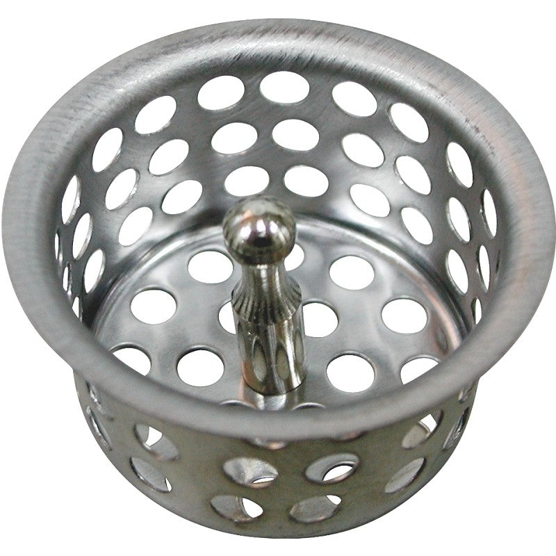 ProSource PMB-145 Sink Strainer with Post, 1-1/2 in Dia, For: For Bath Tub or Wash Basin