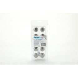 Laurey Value Packs Series 59905 Cabinet Knob, Steel, Brushed Satin Nickel