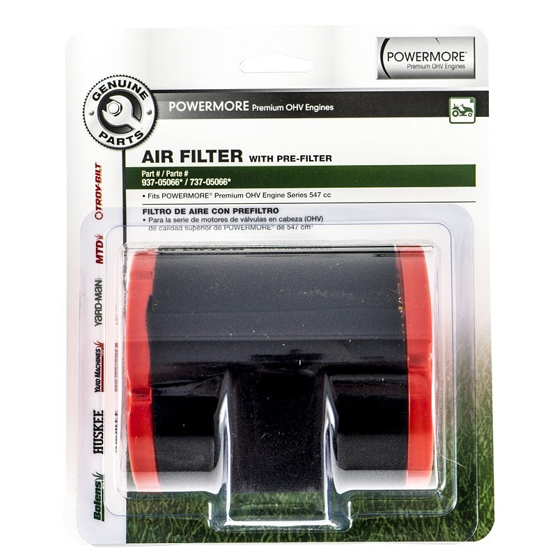 MTD Genuine Parts 490-200-M063 Air Filter, 8 in H x 6-1/2 in W x 3-1/2 in D