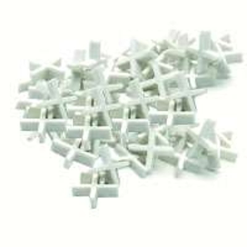 Marshalltown 15479 Series Tile Spacer, 1/8 in L, Plastic, White
