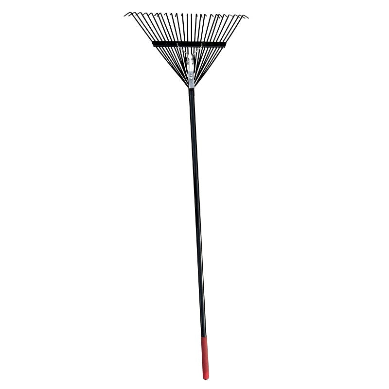 Rugg DS24-54 Leaf Rake, Steel Tine, 24 in W Tine