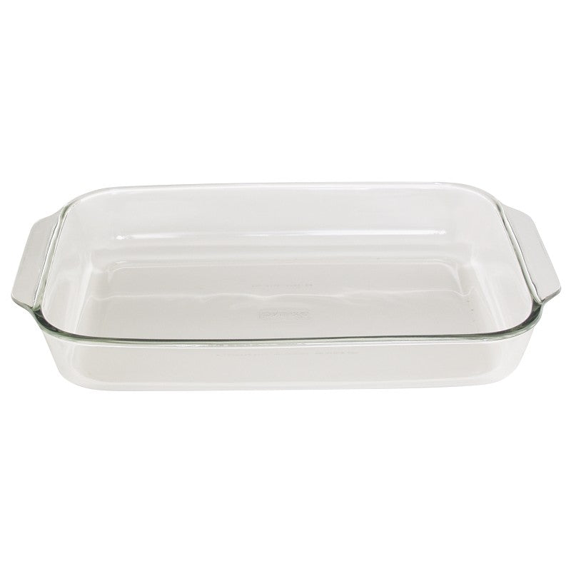 Anchor Hocking Oven Basics Series 819380BL11 Bake Dish, 5 qt Capacity, Glass, Clear (Pack of 3)