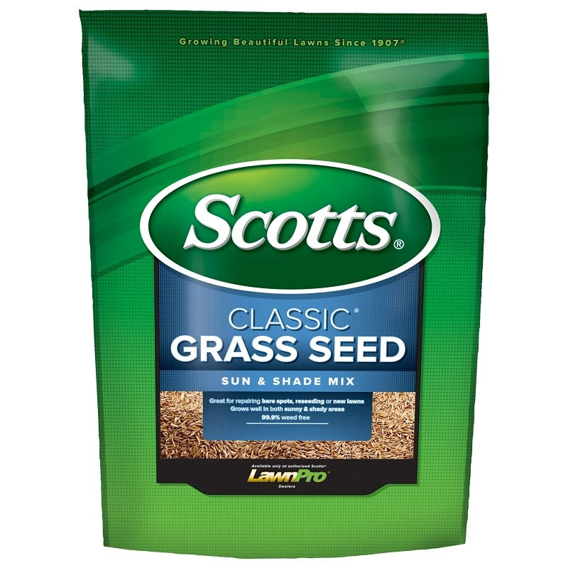 Scotts 17185 Grass Seed, 7 lb, 2800 sq-ft Coverage Area