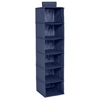 8 Shelf Hanging Organizer Ocean Blue