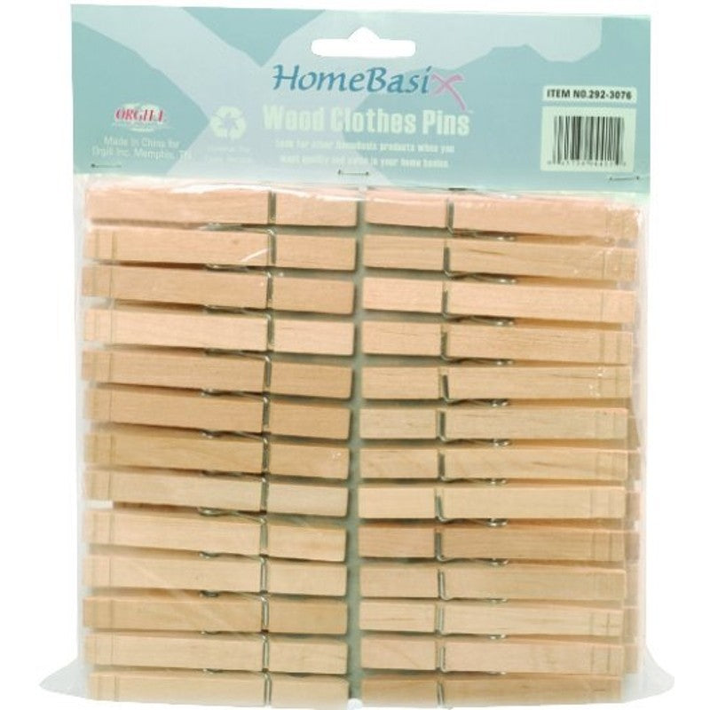 Simple Spaces HEA00050C-S3L Clothespin, 3/8 in W