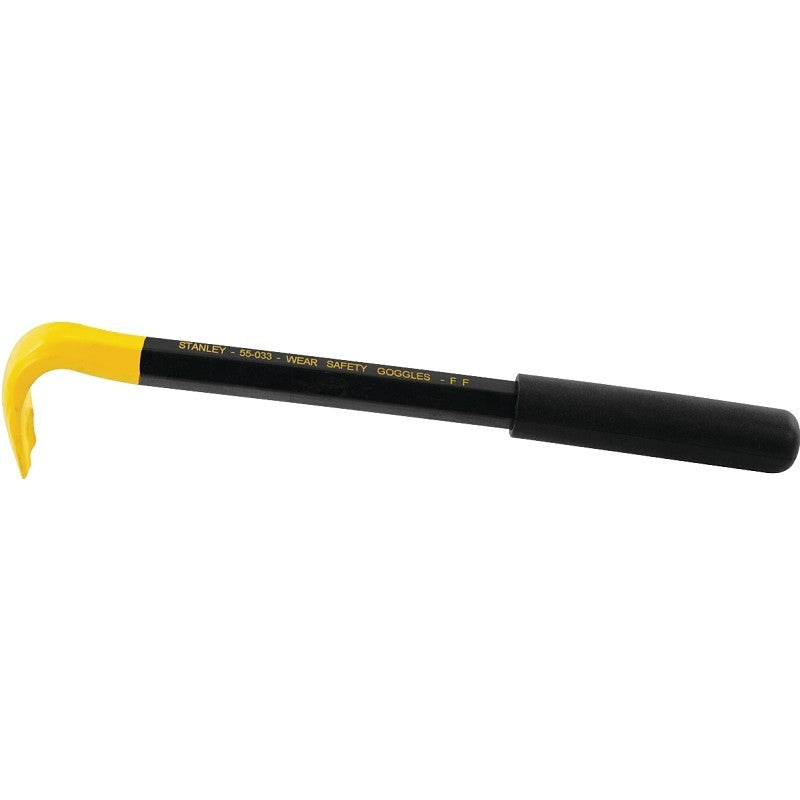 STANLEY 55-033 Nail Claw, 10-1/4 in L, Beveled Tip, HCS, 9/16 in Dia