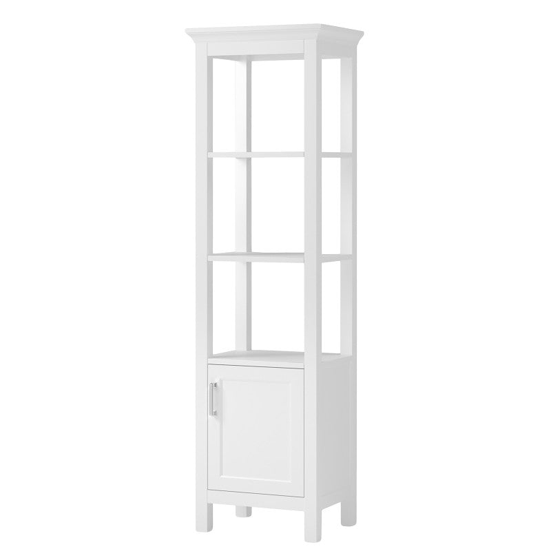 Craft + Main Hollis Series HOWL1970 Linen Cabinet, 1-Door, 2-Shelf, Natural Wood