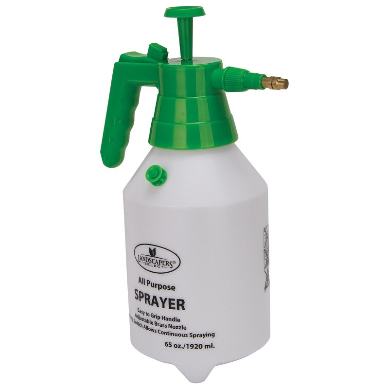 Landscapers Select SX-5073-33L Pressure Sprayer, Adjustable Nozzle, PE, White