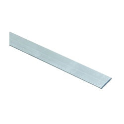 Flat Bar 1/8 Inch Thick By 1 Inch By 36 Inch Mill Finish Aluminum (POS)
