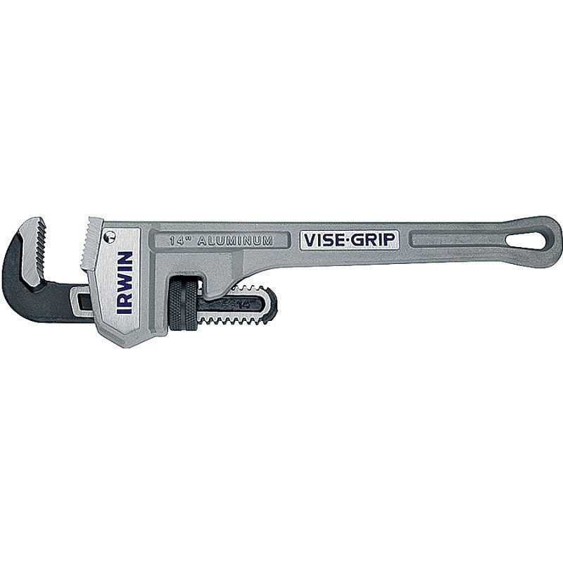Irwin 2074114 Pipe Wrench, 2 in Jaw, 14 in L, Aluminum, I-Beam Handle