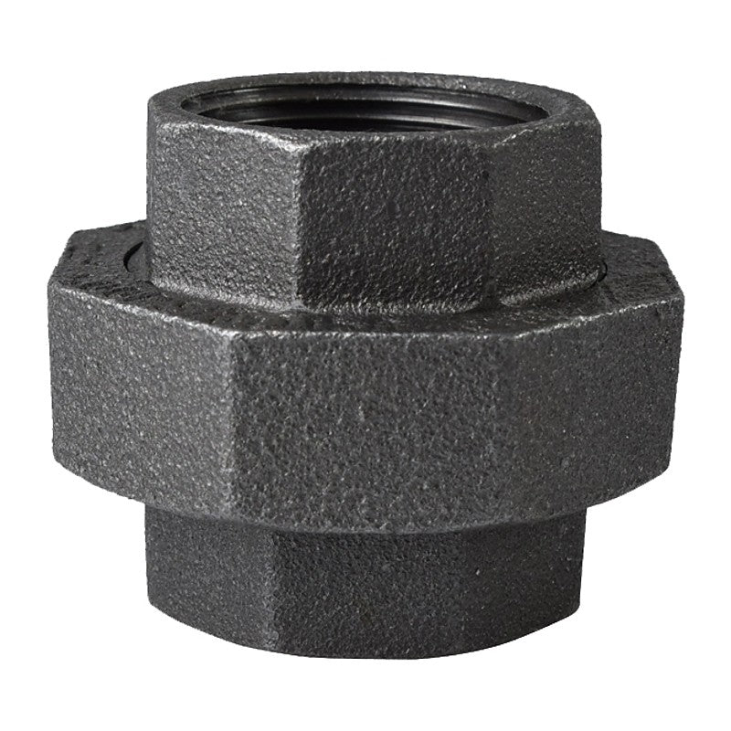 ProSource 34B-1-1/4B Pipe Union, 1-1/4 in, Threaded, Malleable Iron, 40 Schedule, 300 PSI Pressure