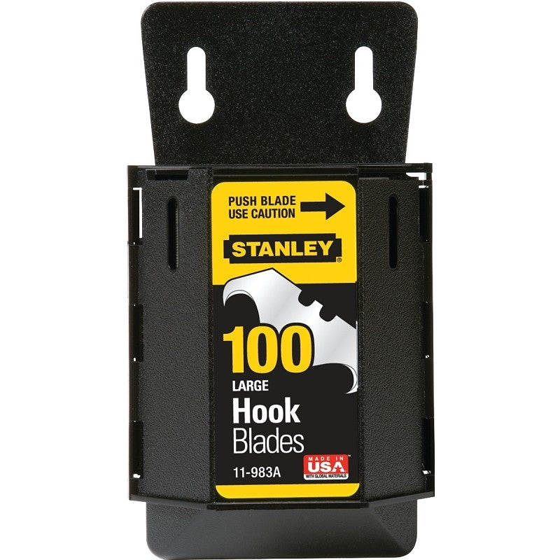 STANLEY 11-983A Hook Blade, 1-7/8 in L, Steel, 2-Point