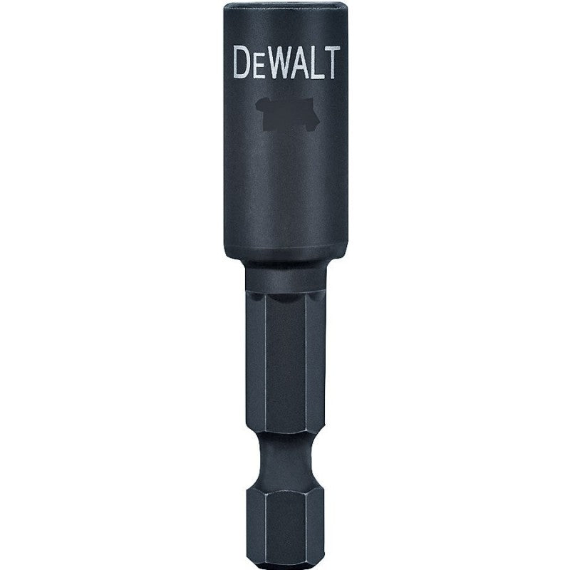 DEWALT IMPACT READY Series DW2234IR Nut Driver, 1/2 in Drive, 2-9/16 in L, 1/4 in L Shank, Hex Shank