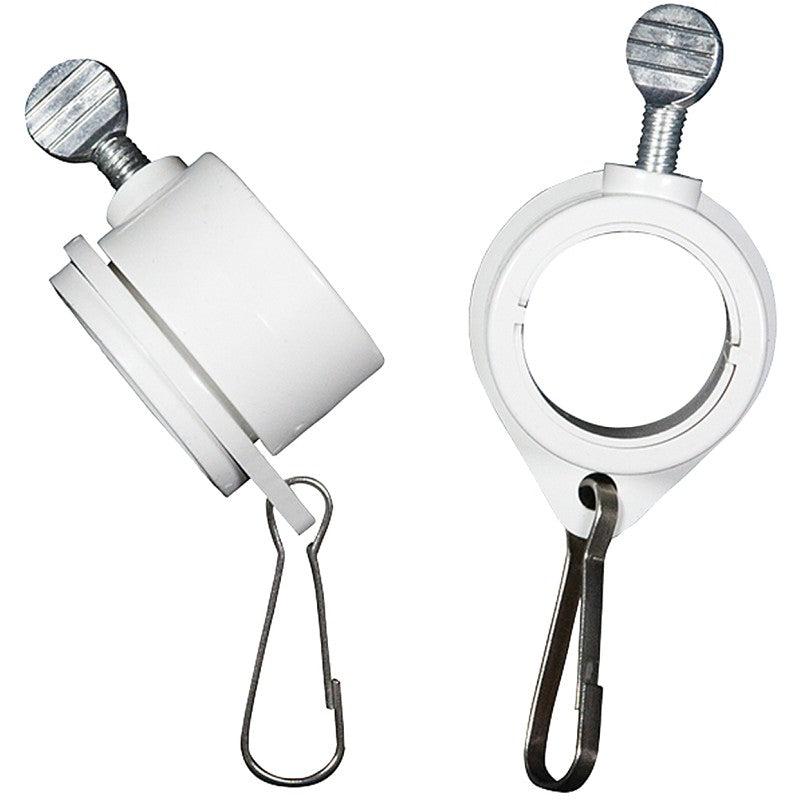 Valley Forge 28219 Flag Mounting Ring, Rotating, PVC, For: 1 in Dia Flag Poles