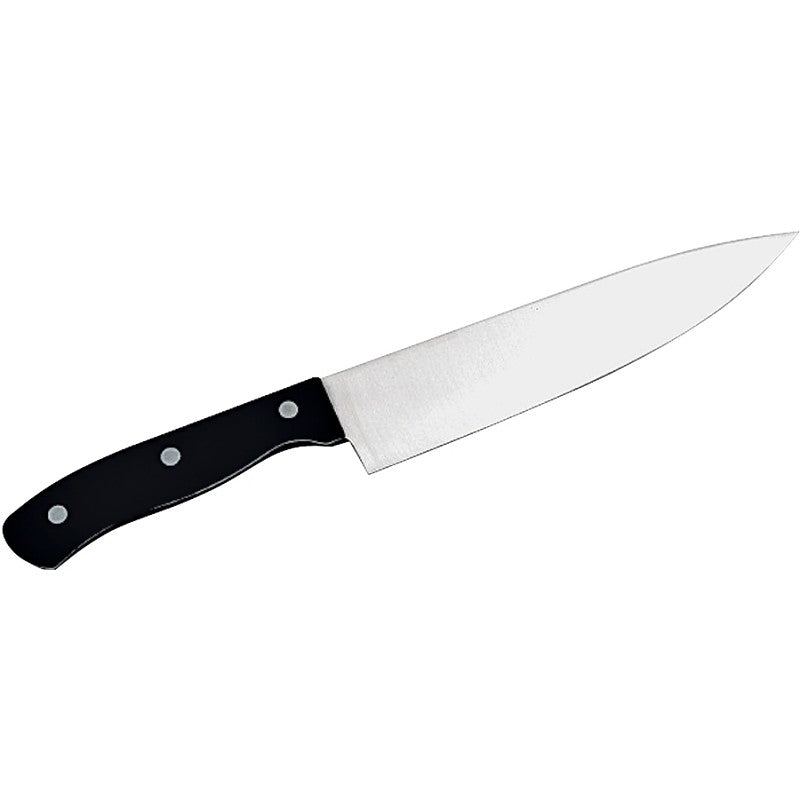 Chef Craft 21670 Utility Knife, Stainless Steel Blade, Black Handle