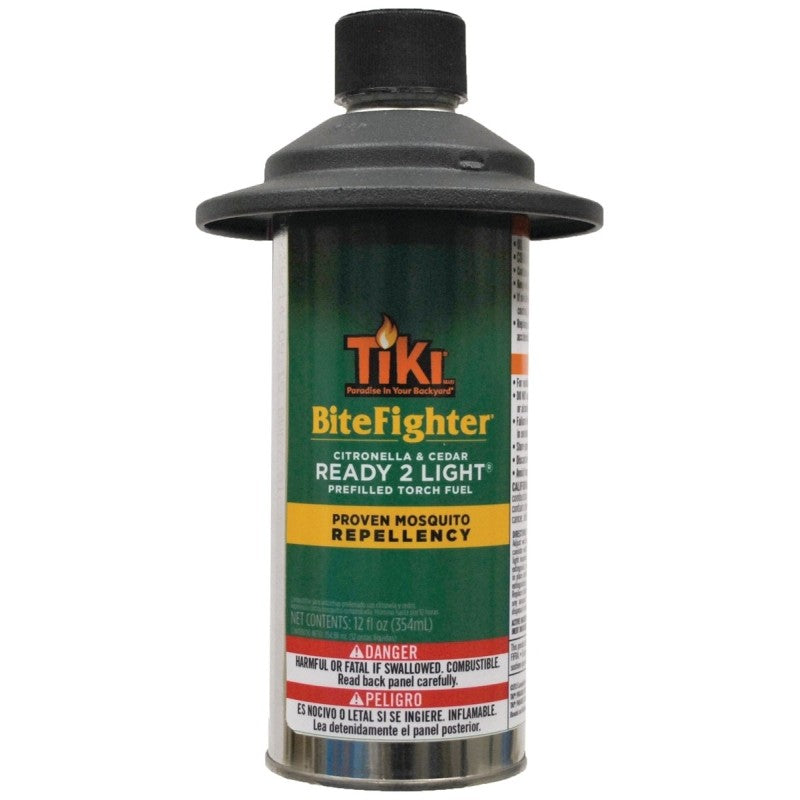 Tiki 1215093 Citronella Torch Fuel, Slight Petroleum, 12 oz (Pack of 4)