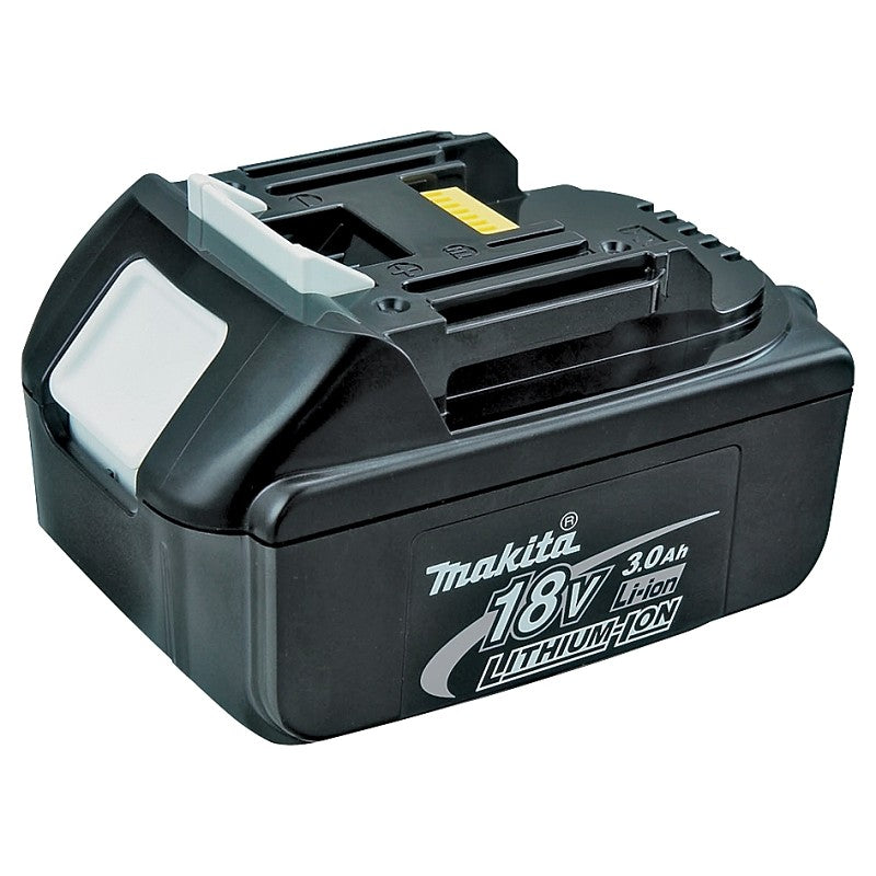 Makita BL1830B-2 Lithium Battery, 18 V Battery, 3 Ah, 30 min Charging, 2/PK