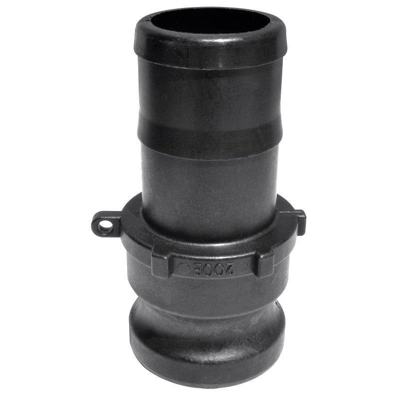 Green Leaf Camlock E Series 125E Cam and Groove Coupling, 1 x 1-1/4 in, Male Adapter x Hose Barb, 125 psi Pressure
