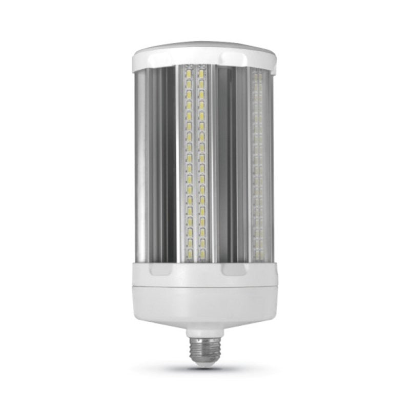 Feit Electric C20000/5K/LED LED Bulb, Corn Cob, 1000 W Equivalent, E26 Lamp Base, Clear, Daylight Light