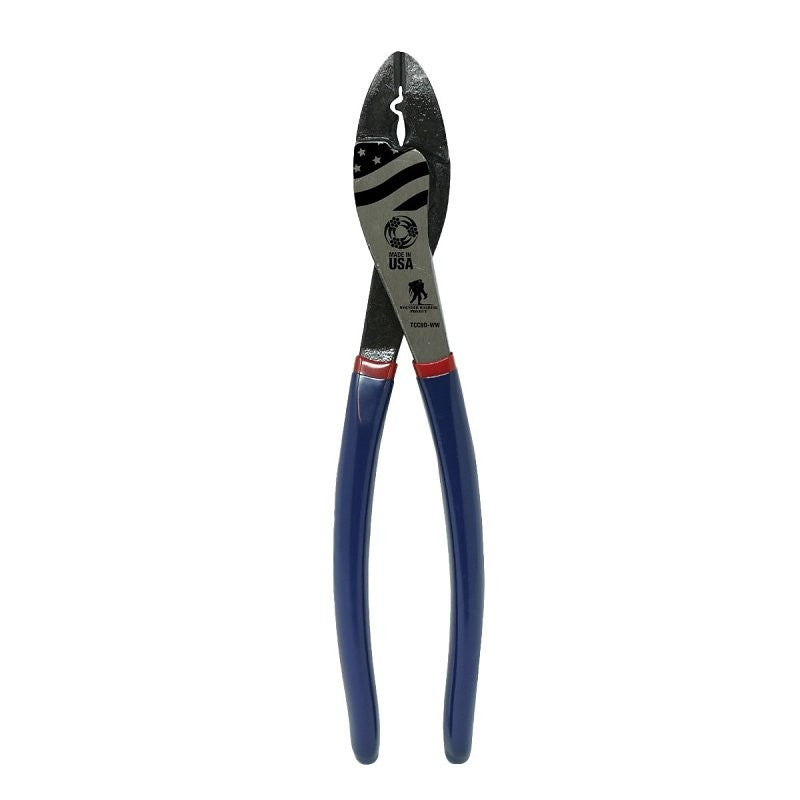 Southwire TCC9D-WW Crimper/Cutter, 10 to 22 AWG Wire, 9.65 in OAL, Comfort-Grip Handle