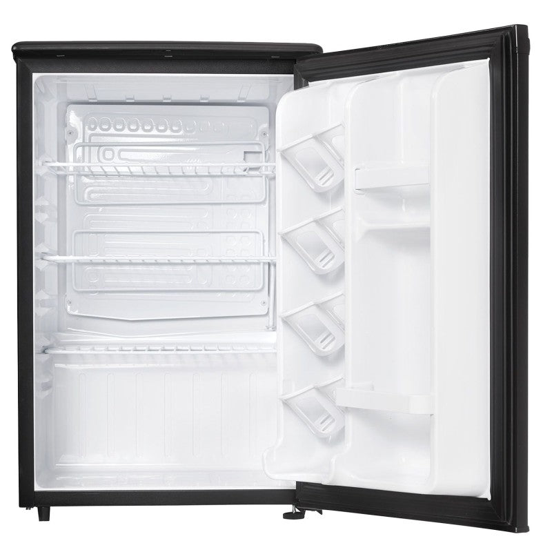 Danby Designer Series DAR026A1BDD Compact Refrigerator, 2.6 cu-ft Overall, Black