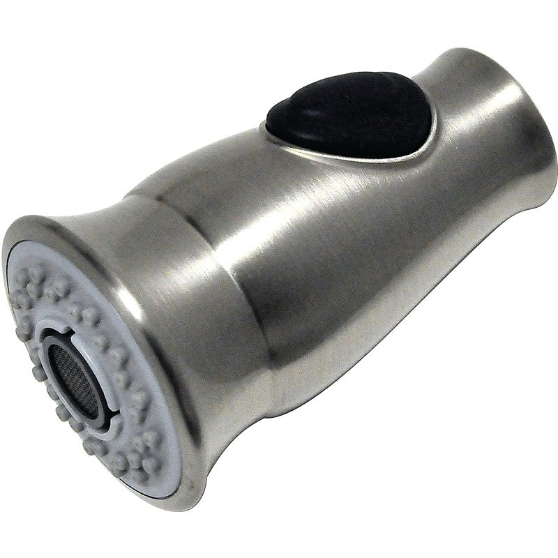 Danco 10724 Faucet Spray Head, Plastic, Stainless Steel