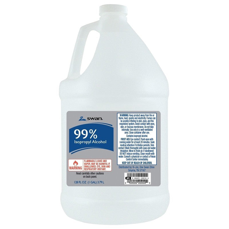 Swan 1000040547 Isopropyl Rubbing Alcohol, 1 gal, Liquid (Pack of 4)