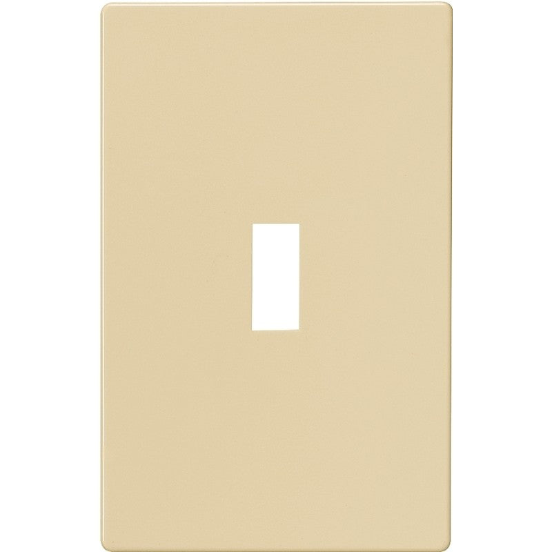 Eaton Wiring Devices PJS1V Wallplate, Mid-Size, 4-7/8 in L, 1-Gang, Polycarbonate, High-Gloss