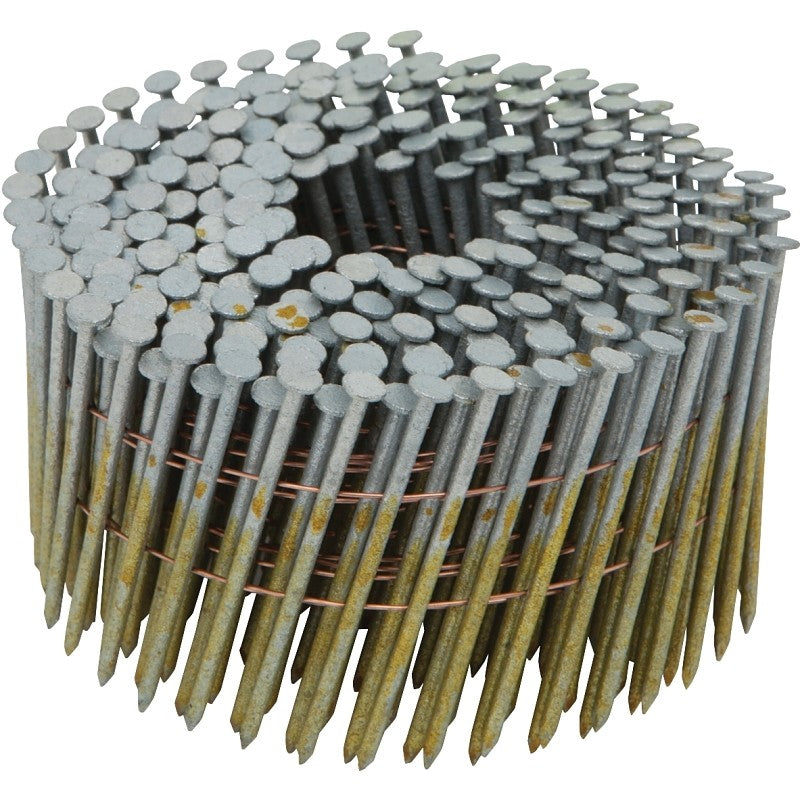 Bostitch C8P99DG Framing Nail, 2-1/2 in L, Steel, Thickcoat, Smooth Shank