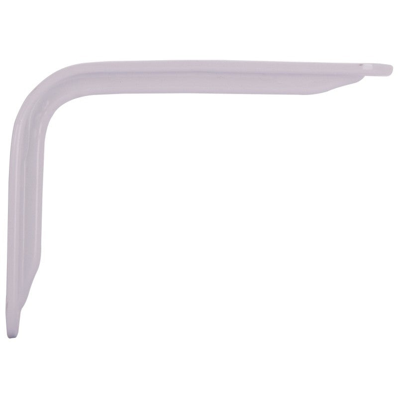 ProSource 25220PHL-PS Magnum Shelf Bracket, 90 lb/Pair, 8 in L, 5-1/2 in H, Steel, White (Pack of 20)