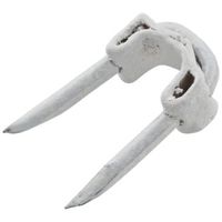 Insulated Staples #5 By 1/2 Inch White