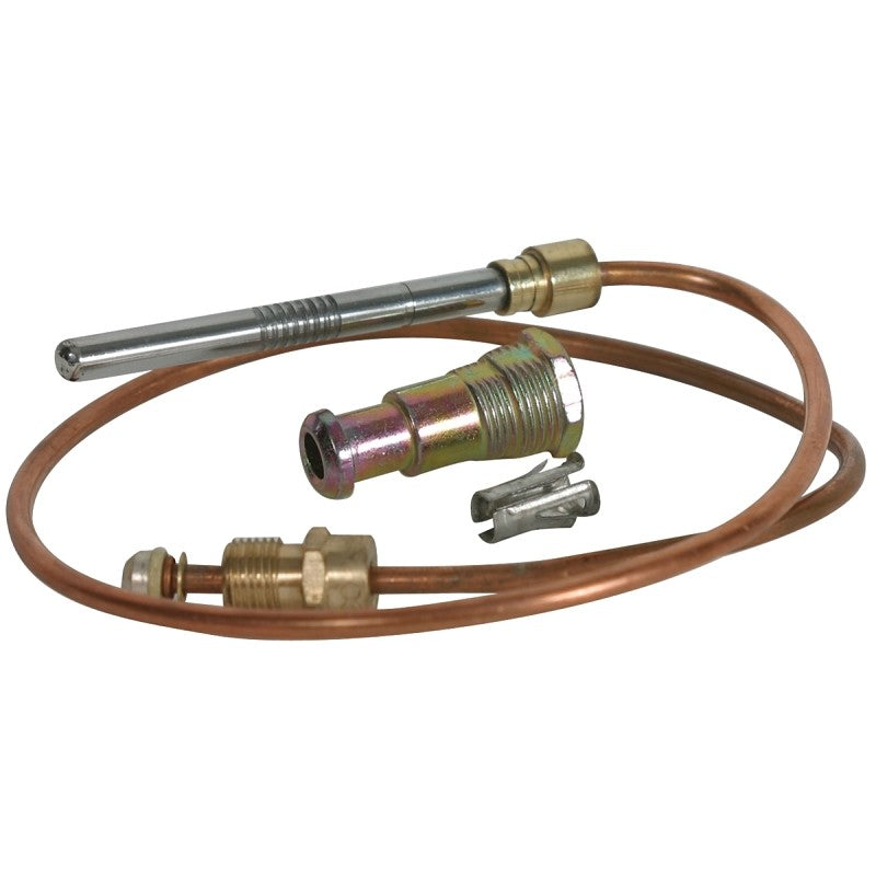 Camco USA 09273 Thermocoupler Kit, Specifications: 18 in L Lead, For: RV LP Gas Water Heaters and Furnaces