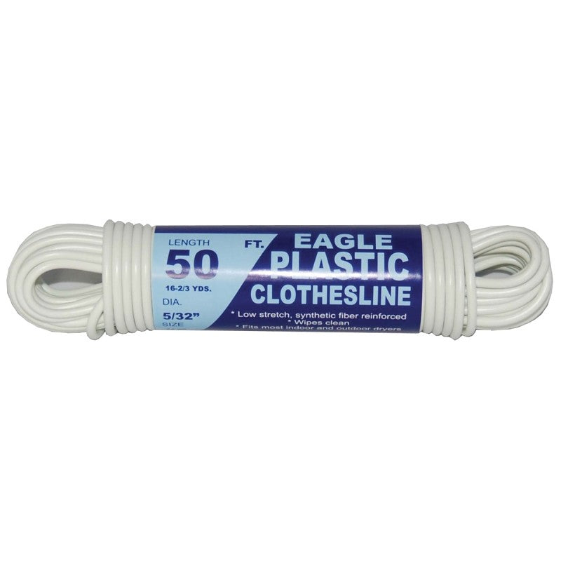 Eagle 775-050-03 Clothesline, 50 ft L, Plastic