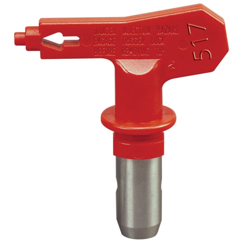 Titan 662-411 Paint Sprayer Tip, 8 to 10 in W Fan, Red, 0.011 in Tip, Tungsten Carbide