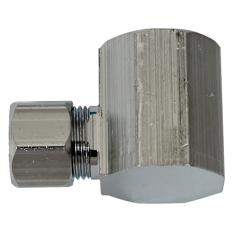 Plumb Pak PP76PCLF Adapter, 1/2 x 3/8 in, FIP x Compression, Chrome