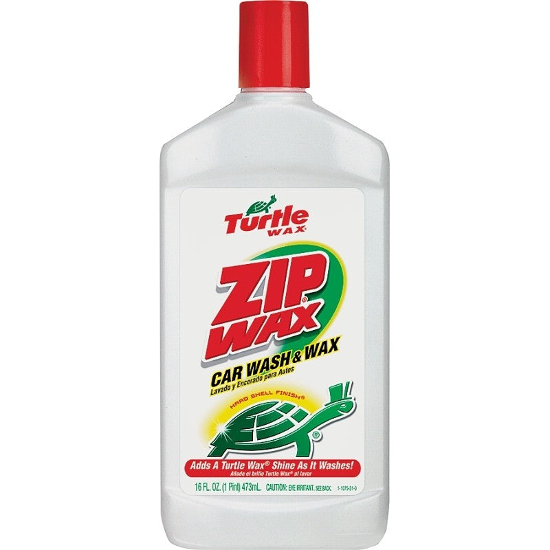 Turtle Wax Quick & Easy T75 Car Wash Concentrate, 16 fl-oz Bottle, Liquid, Lemon