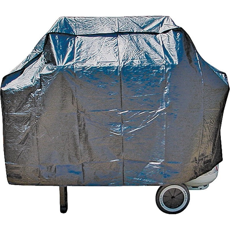 Omaha BC-SB073L Grill Cover, 20 in W, 34 in H, Vinyl, Black