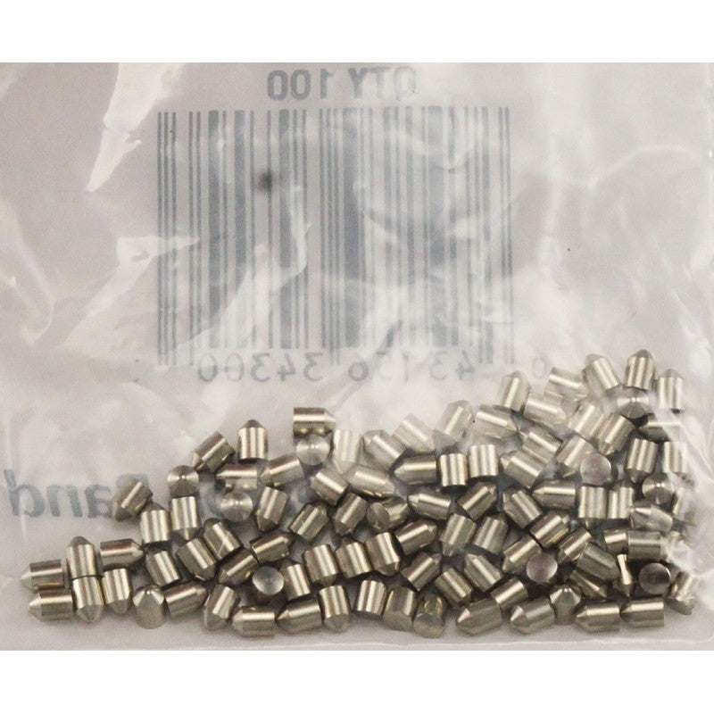 Schlage Allegion Everest Series 34-302 Bottom Pin, Metal, Specifications: #2 Size (Pack of 100)