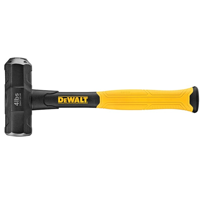 DEWALT DWHT56158 Engineer Hammer, 4 lb Head, Forged Head, Carbon Steel Head, 10-1/2 in OAL