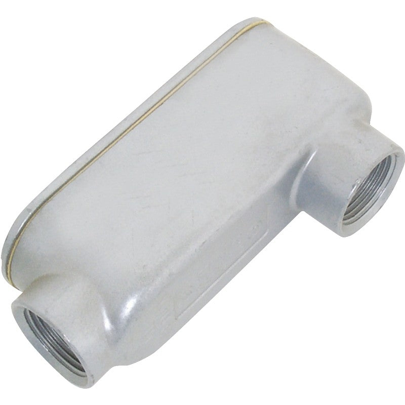 Halex 58607 Conduit Body, 3/4 in Hub, 4-31/32 in OAL, Threaded, Aluminum