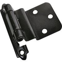 3/8 Inch Inset Self Closing Hinges Oil Rubbed Bronze 2 Pack