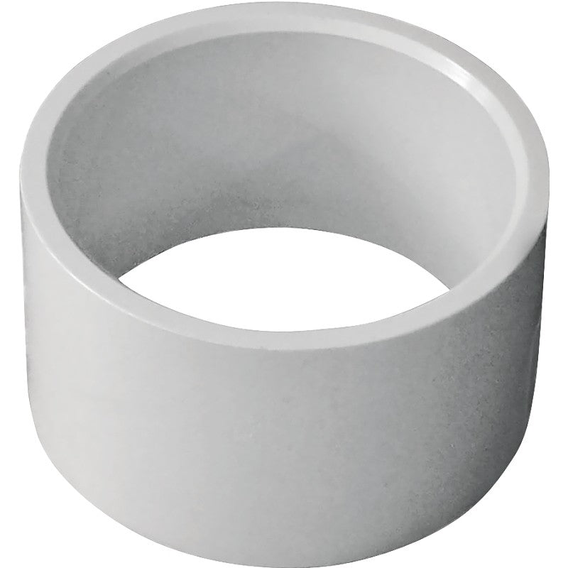 Canplas 193002R Repair Coupling, 2 in, Hub, PVC, White