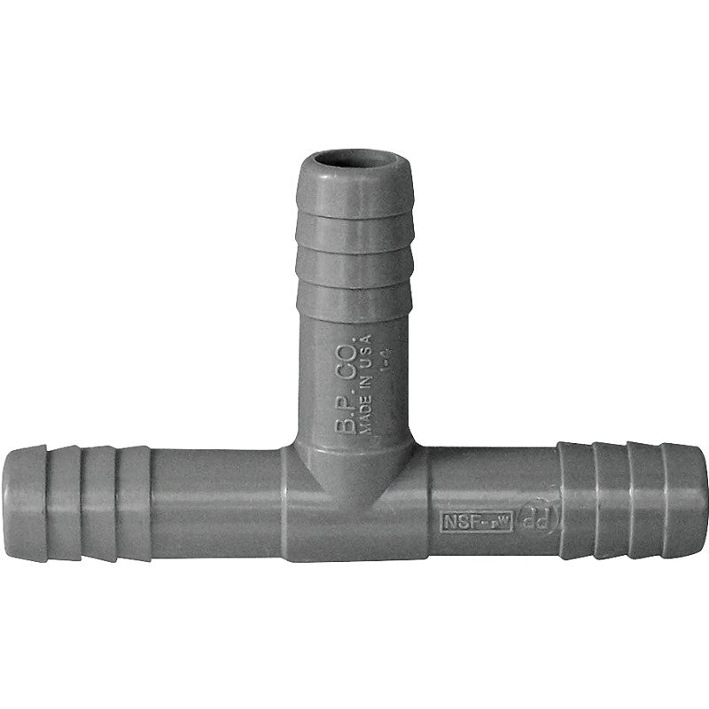 TEE POLY BARB 1/2 IN