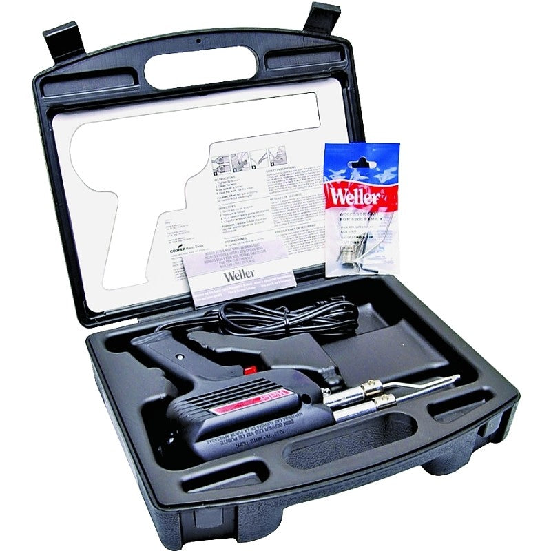 Weller D550PK Heavy-Duty Gun Kit, 120 V, 260/200 W, Soldering Tip, Copper Tip